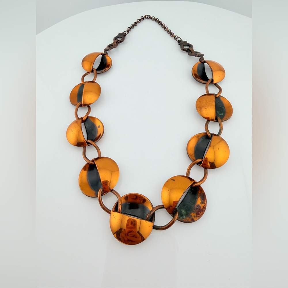 Vintage Midcentury copper choker